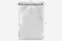 Курьер-пакет стандарт, без печати, прозрачный (для маркетплейсов) 240x320+40к/5